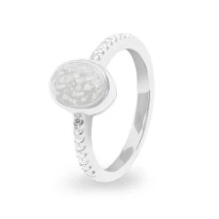 Guard Memorial Ashes Ring -Inscripture ew r 345 sswg white Ashes Ring Ashes Jewellery 1000x1000 1