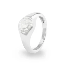 Unisex Pride Memorial Ashes Ring -Inscripture ew r 347 sswg white Ashes Ring Ashes Jewellery 1000x1000 1