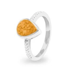 Teardrop Memorial Ashes Ring 21 Teardrop Memorial Ashes Ring -Inscripture ew r 349 sswg Orange Ashes Ring Ashes Jewellery 5 1000x1000 1