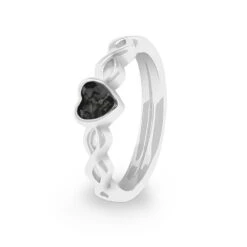 Beau Memorial Ashes Ring -Inscripture ew r 353 sswg black Ashes Ring Ashes Jewellery 1000x1000 1