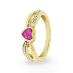 True Love Memorial Ashes Ring -Inscripture ew r 355 yg pink Gold Ashes Ring Ashes Jewellery 1000x1000 1