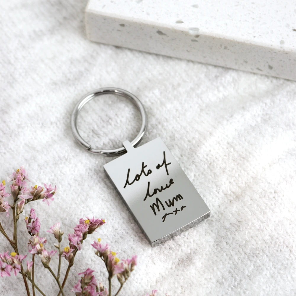 Actual Handwriting Keyring 4 Actual Handwriting Keyring - Image 2