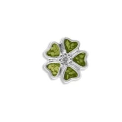 Large 5 Petal Flower Memorial Ashes Element For Glass Locket -Inscripture large flower 2000x2000px Green Ashes Element Ashes Locket Ashes Jewellery